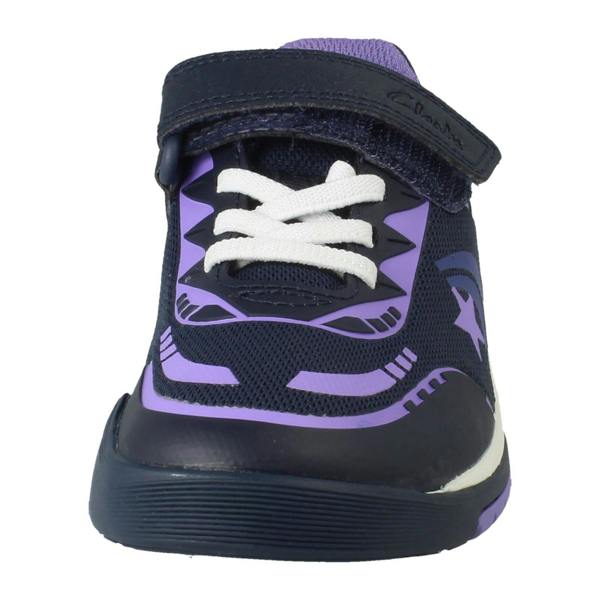 Clarks Unisex Childrens Clarks Hook and Loop Casual Trainers Cica Star Flex K