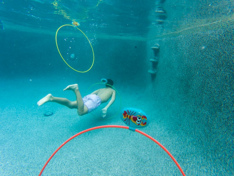 Water Sports Swim Thru Rings