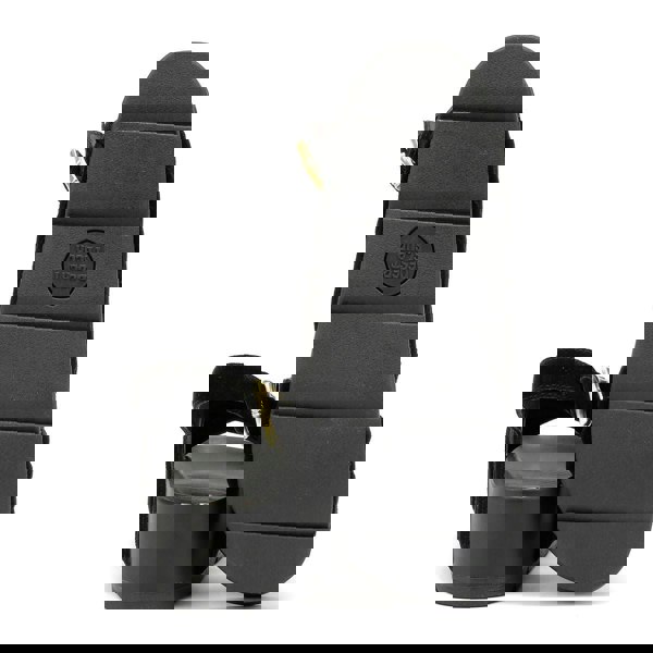 Desert Fleur Sparks Suede Women's Black Sandals