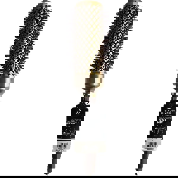 Olivia Garden Blowout Shine Gold & Brown 45mm radial hair Brush