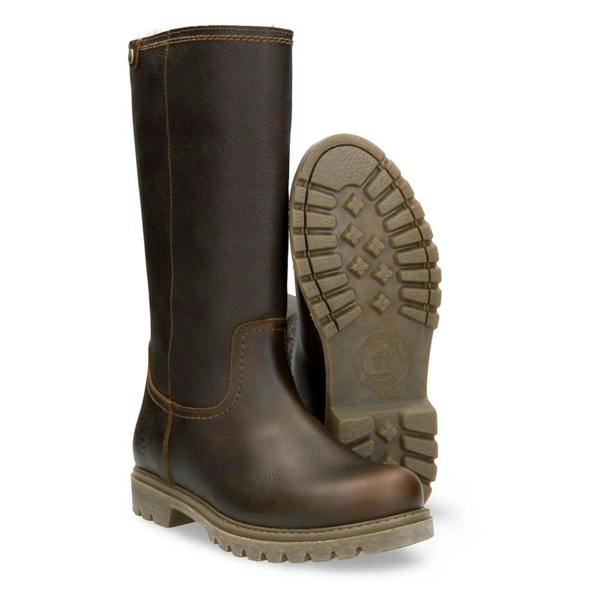 Panama Jack Bambina B82 - Women's Brown Waterproof Leather Boots
