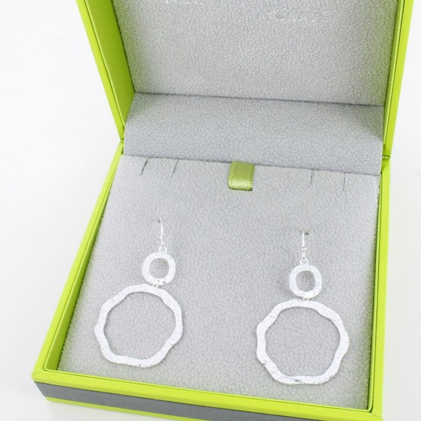 Sterling Silver Glimmer Earrings - Reeves & Reeves