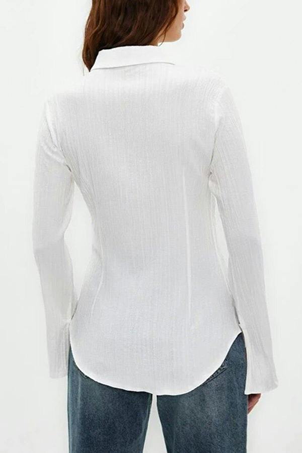 WOVCOR Textured Woven Shirt