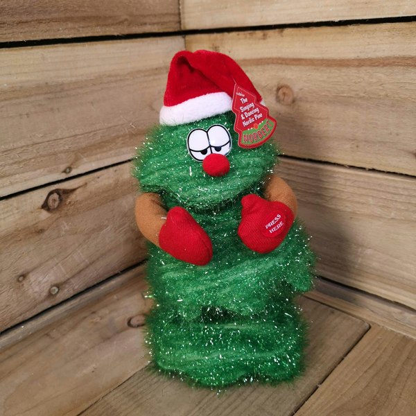 Samuel Alexander 28cm Premier Animated Singing Dancing Norbert Christmas Tree Musical Decoration