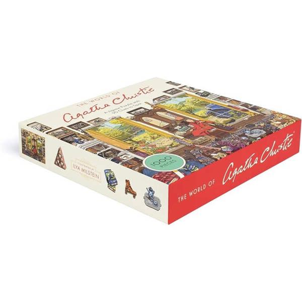 The World of Agatha Christie Jigsaw, Jigsaws & Puzzles, History & Literature, Gift