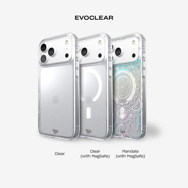 Tech21 Evo Clear Case for iPhone 17/18 Pro Max 6.9" Clear - T21-11713