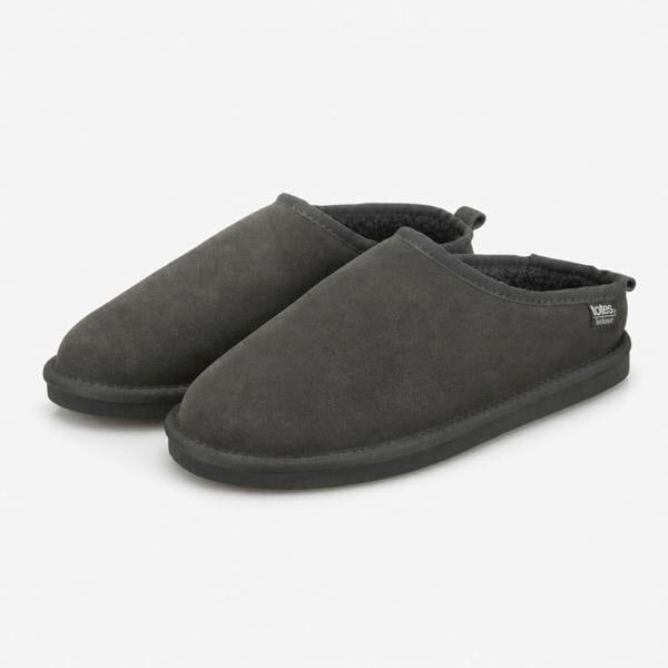 Totes BORG LINED SUEDE Mules Mules   in  Grey
