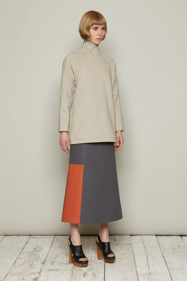 Bo Carter Huberta Skirt - Slate