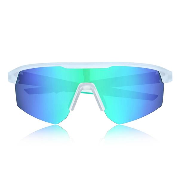 Breed Nyxon Polarized Sunglasses - White/Green - BSG071C6