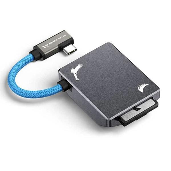 Angelbird CFexpress B Recording Module for MagSafe iPhone 15 Pro & Pro Max in Space Grey
