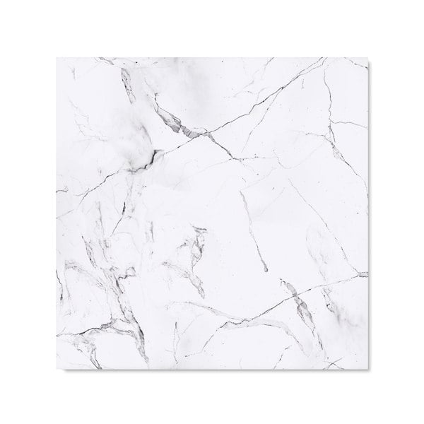 Warren Reed - Designer White Marble Effect Kitchen Splashback