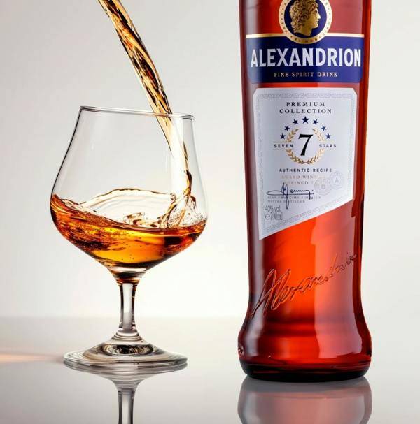 Alexandrion 7 Stars Premium Collection Brandy 700ml