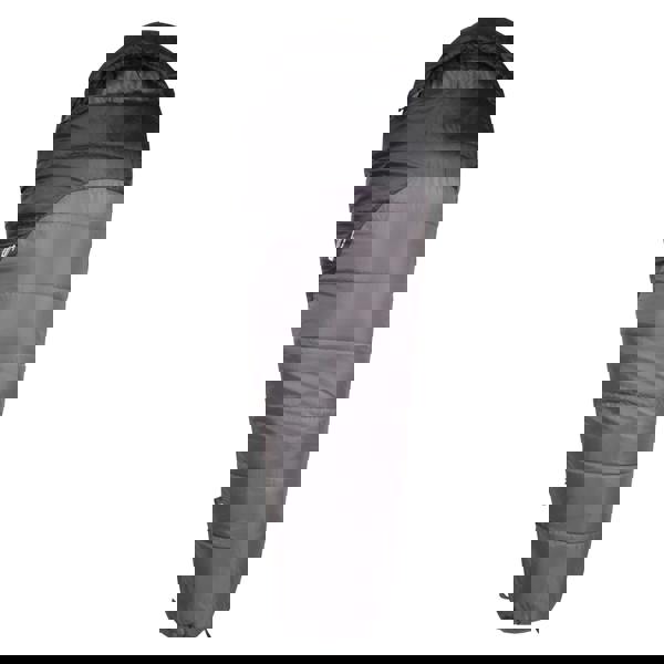 Mountain Warehouse Summit 250 Right Zip Winter Mummy Sleeping Bag - Grey - 