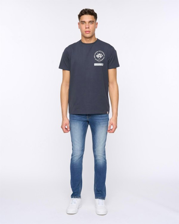 Duck and Cover Maylead Slim Fit Jeans Stone Wash