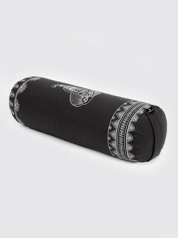 Yoga Studio Organic Buckwheat Elephant Meditation Bolster Cushion