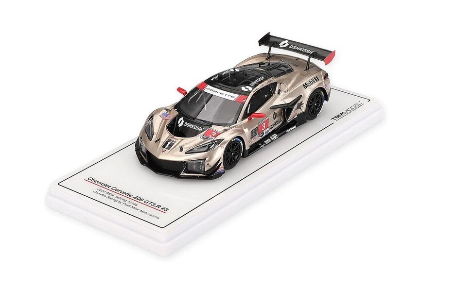 MCSlots Chevrolet Corvette Z06 GT3.R #3 Corvette Racing By Pratt Miller Motorsports 2024 IMSA Sebring 12Hrs 1:43 Scale TSM430817