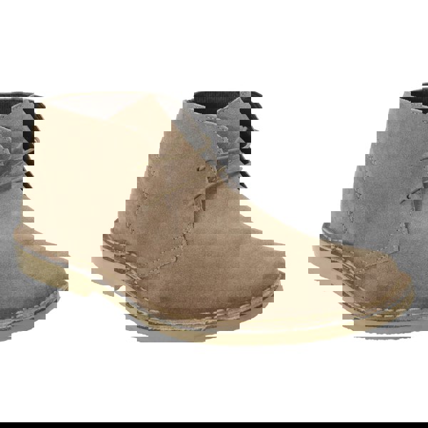 Roamers Men's Real Suede Classic Desert Boots - Sand