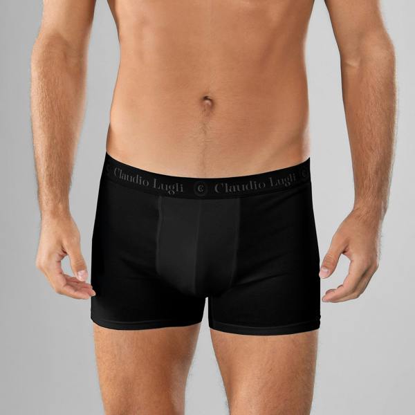 CLASSIC PLAIN BAMBOO BOXER SHORT – Premium Men's Patterned Shirt by Claudio Lugli | Bold Design, Tailored Fit, Best Printed Shirts