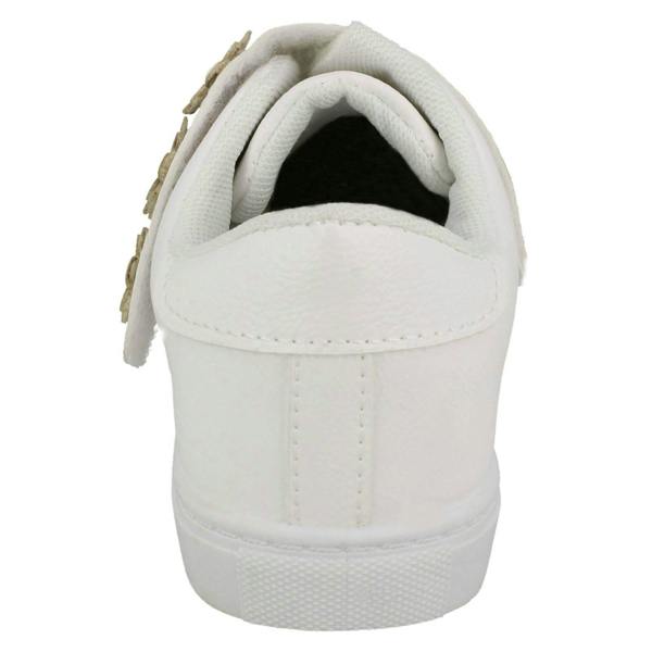 Spot On Girls Spot On Flower Strap Pumps