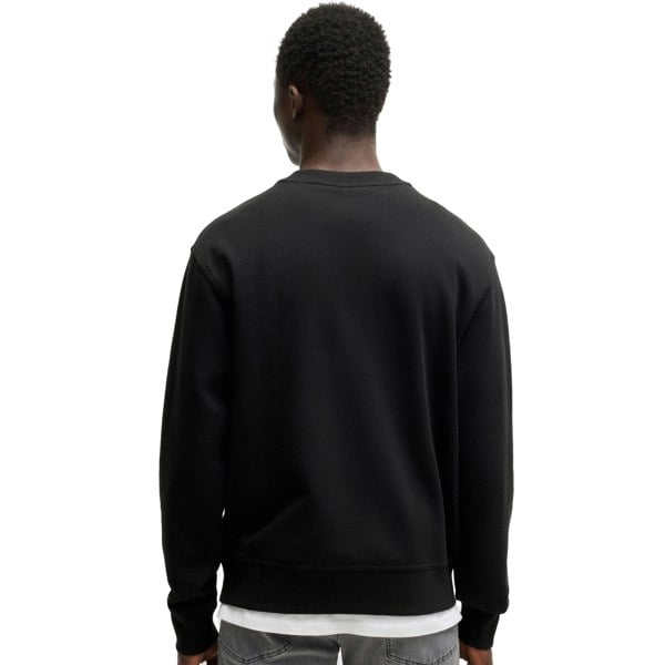 BOSS Relaxed Fit WeSmallcrew Sweatshirt Black