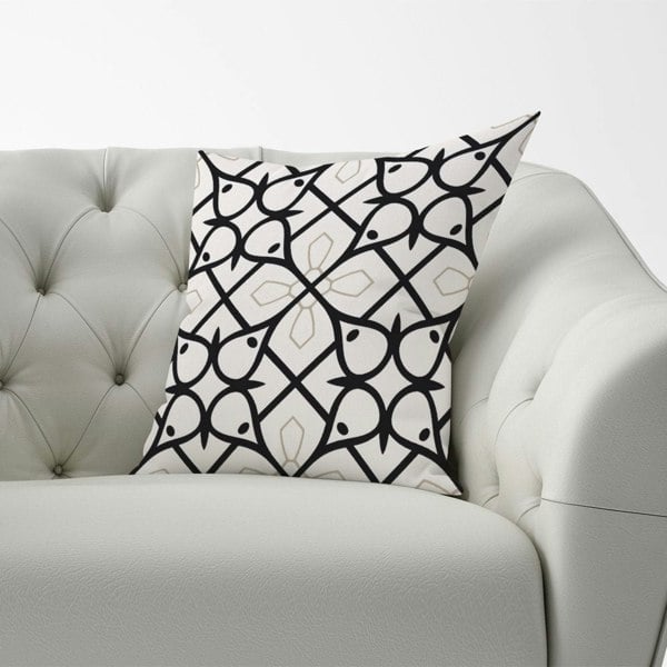 Warren Reed Arabic Style Pattern Cushions