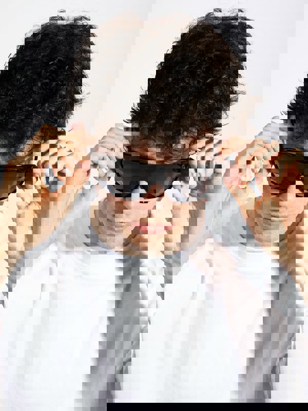 SVNX Smoke Shield Sunglasses In Black