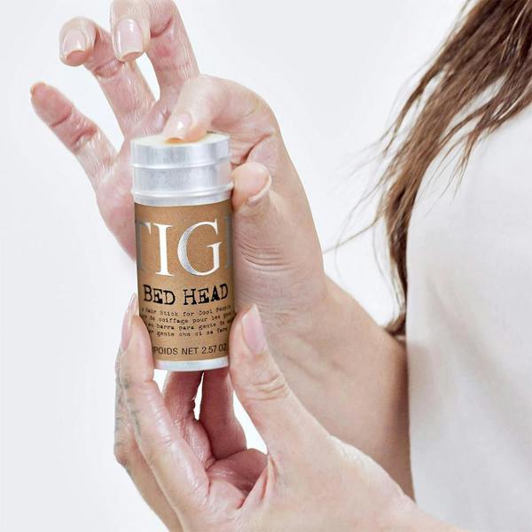 TIGI Bed Head Hair Stick a firm hold, and leaves hairstyles smooth and frizz-free.