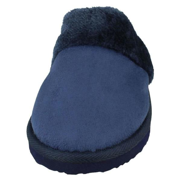 Spot On Ladies Spot On Mule Slippers