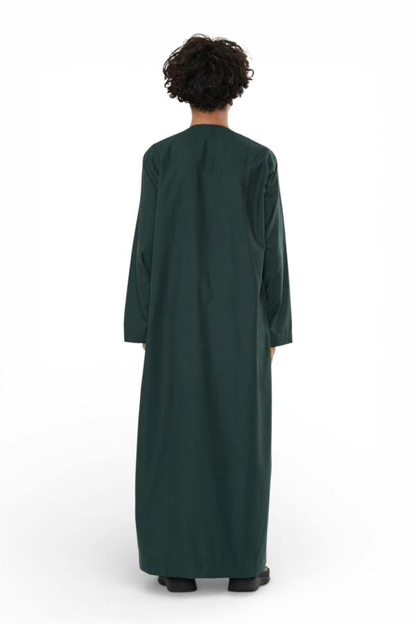 Infinity Leather Kids Boys Eid Moroccan Jubba Robe Djellaba Ramadan Eid Thobe - K-HM11