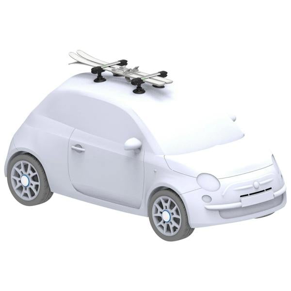 TreeFrog 365 Ski Snowboard Carrier Rack Suction Mounted Roof Rack Universal Fit