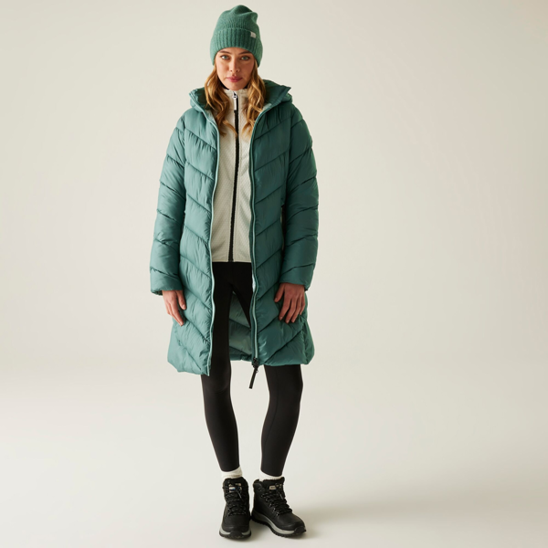 Regatta Womens Anita Padded Jacket - Green Haze