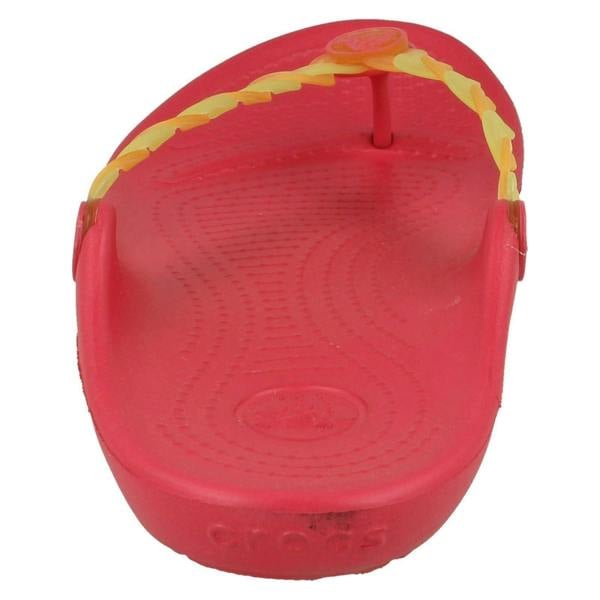 Crocs Girls Crocs Toe Post Sandals Chmlns Tns Weave Flp