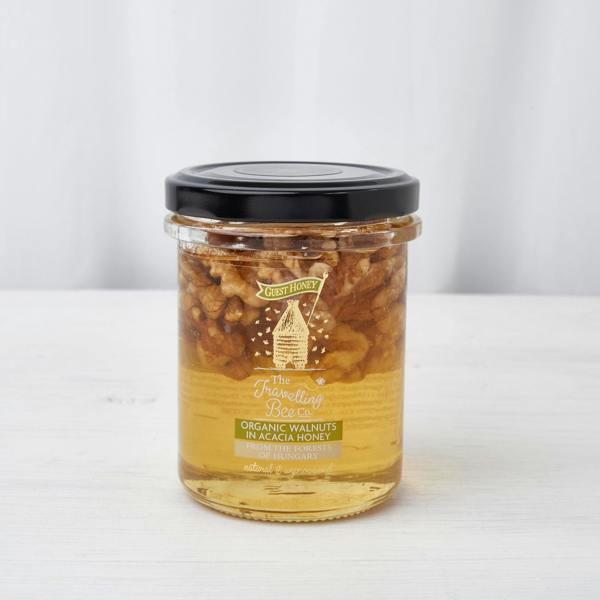 The Travelling Bee Co. Organic Walnuts in Acacia Honey