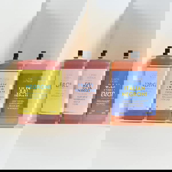 Letterbox Cocktails Negronis Box