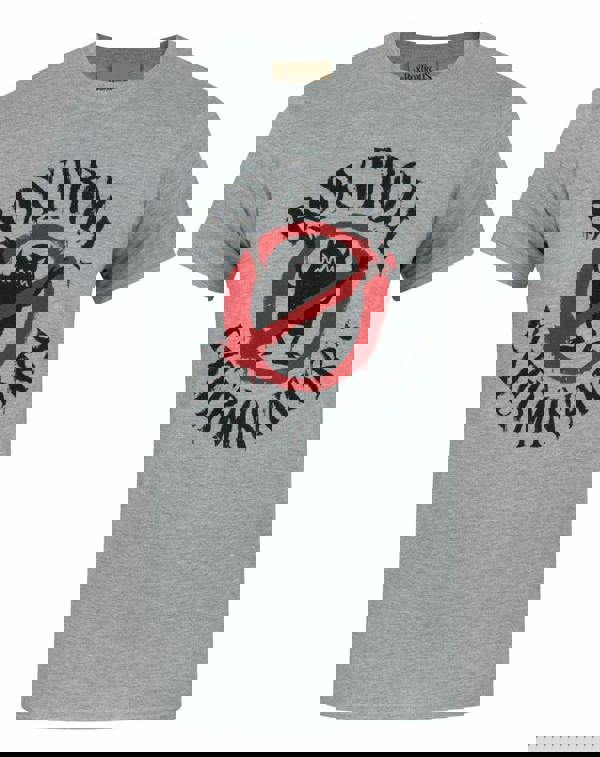 Boxtrolls Mens Grey Logo Short Sleeved T-Shirt