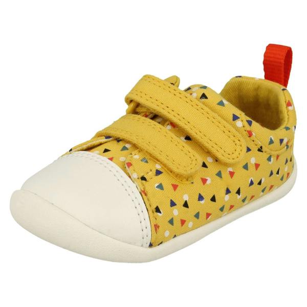 Clarks Childrens Boys Girls Clarks Pre-Walking Shoes Roamer Craft