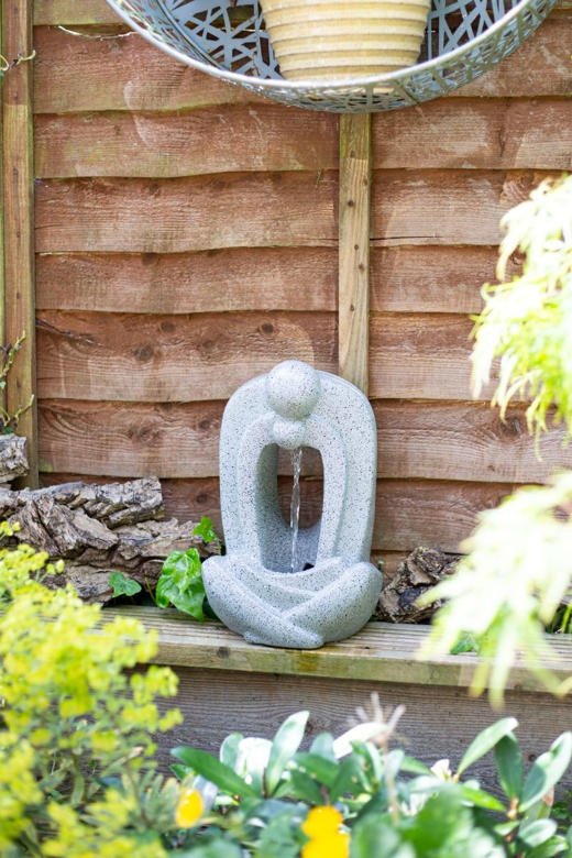 Tranquillity Water Features Zen Pour with Lights Contemporary Water Feature