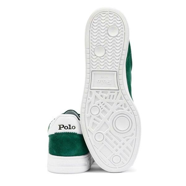 Polo Ralph Lauren Bedford Suede Green/White Trainers