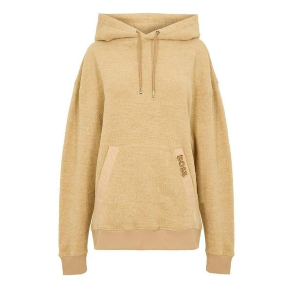 Boss Unisex Adult Slim Drawstring Hoodie - Medium Beige - 