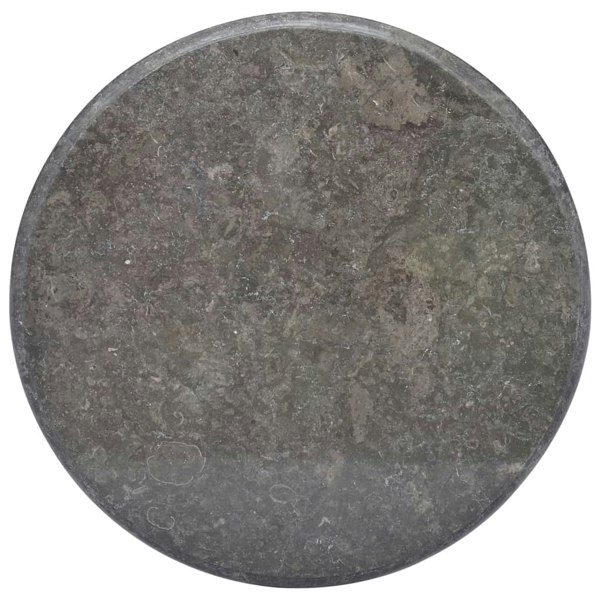 Berkfield Table Top Black �_�”�_60x2.5 cm Marble