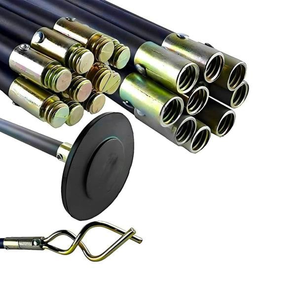 Kingfisher Drain Rod Set 9m 12pk - One Colour - 