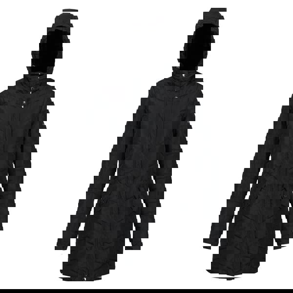 Regatta Womens/Ladies Panthea Insulated Padded Hooded Jacket - Black - 