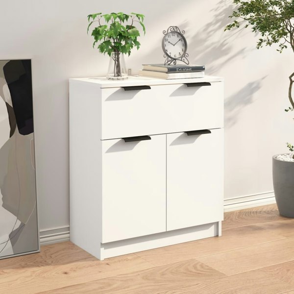 Berkfield Sideboard White 60x30x70 cm Engineered Wood