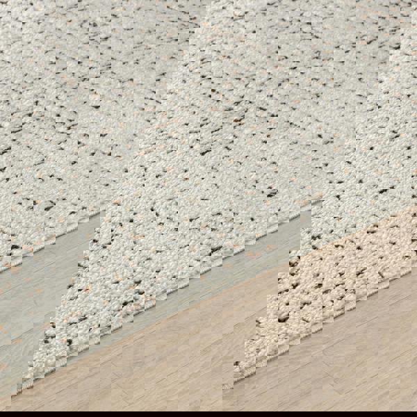 Livabliss Freud-Modern Ivory Brown High Pile Rug