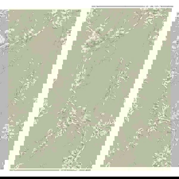 World of Wallpaper Chinoise Wallpaper - Sage Green