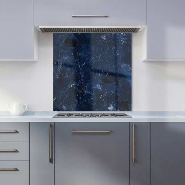 Warren Reed - Designer Ocean Blue Quartz Effect Kitchen Splashback