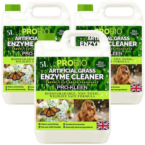 ProKleen Pro-Kleen ProBio Artificial Grass Cleaner Enzyme Based Deodoriser Odour Eliminator 15L Fresh Cut Grass