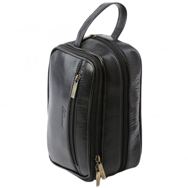 Ashwood Real Leather Toiletry Washbag: 2080