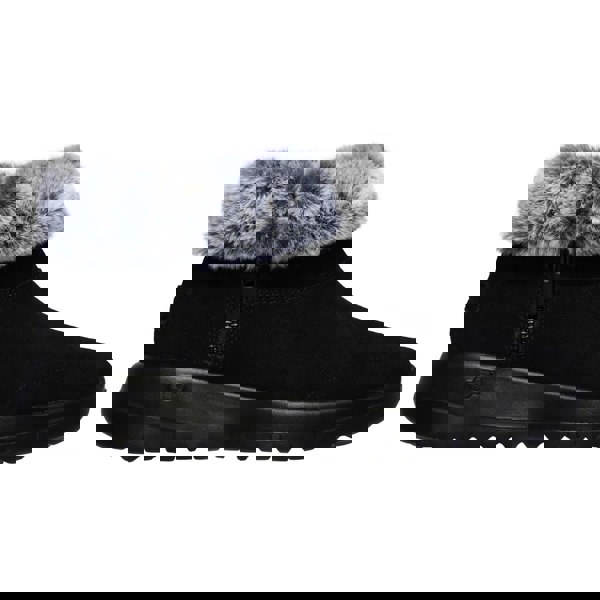 Skechers On The Go Joy Savvy Women's Wide Boots in Black/Grey