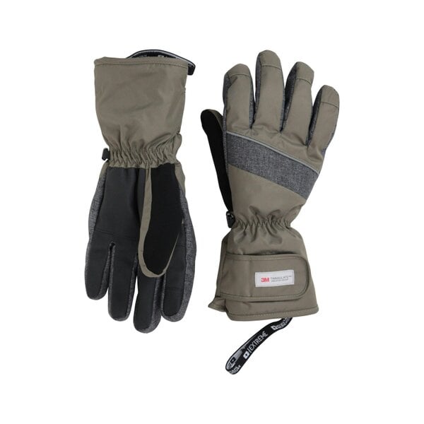 Mountain Warehouse Mens Thinsulate Ski Gloves - Khaki Green